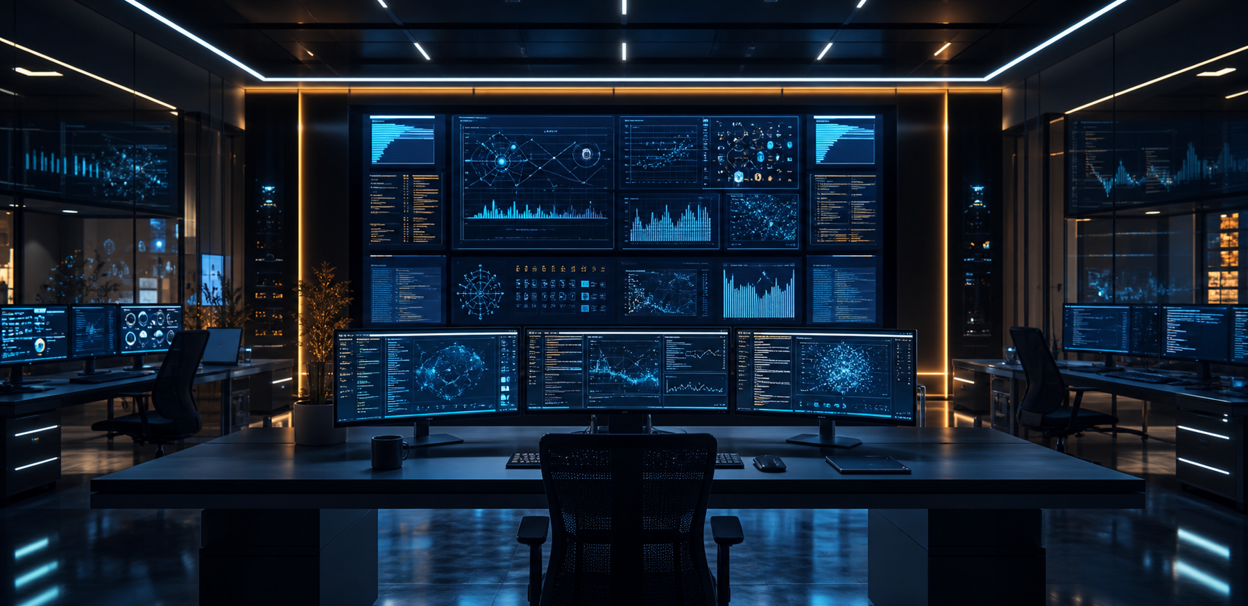 Advanced analytics and software systems environment representing XTREME ENGERY LLC technology capabilities.